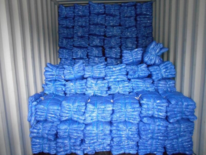 50 gsm light blue color pe tarpaulin