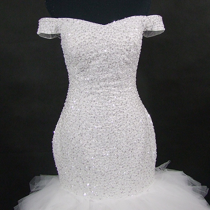 Elegant Satin Vintage Mermaid Wedding Dress with long wrap Pure White Lace Embroidery African Mermaid Wedding Gown
