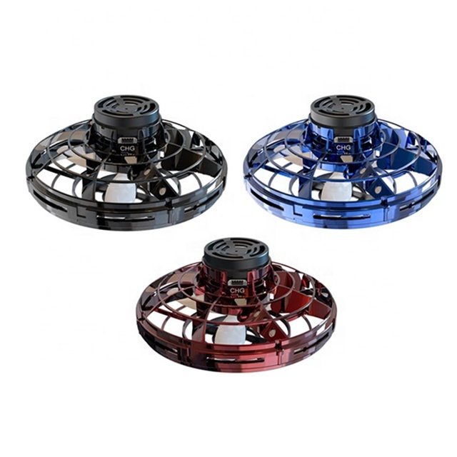 2020 New Popular Play Game Electric LED Light Hand Finger Flying Mini Drone Toys