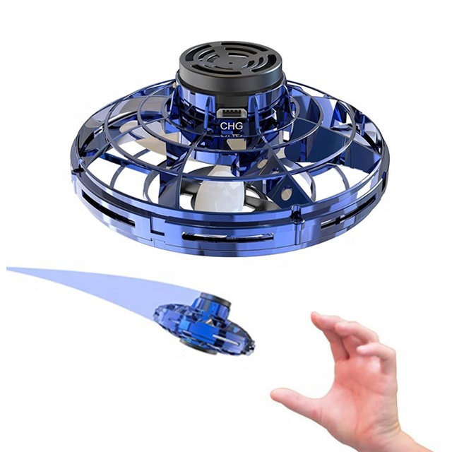 2020 New Popular Play Game Electric LED Light Hand Finger Flying Mini Drone Toys