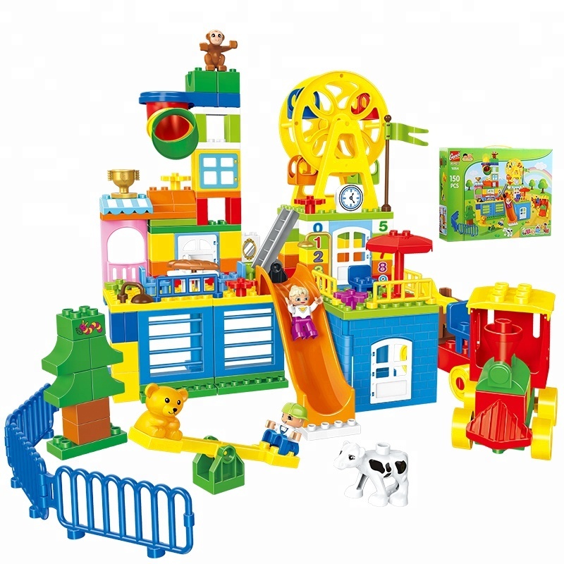 150pcs Set Educational DIY Toy Building Block Educational Toys with legoing duplo