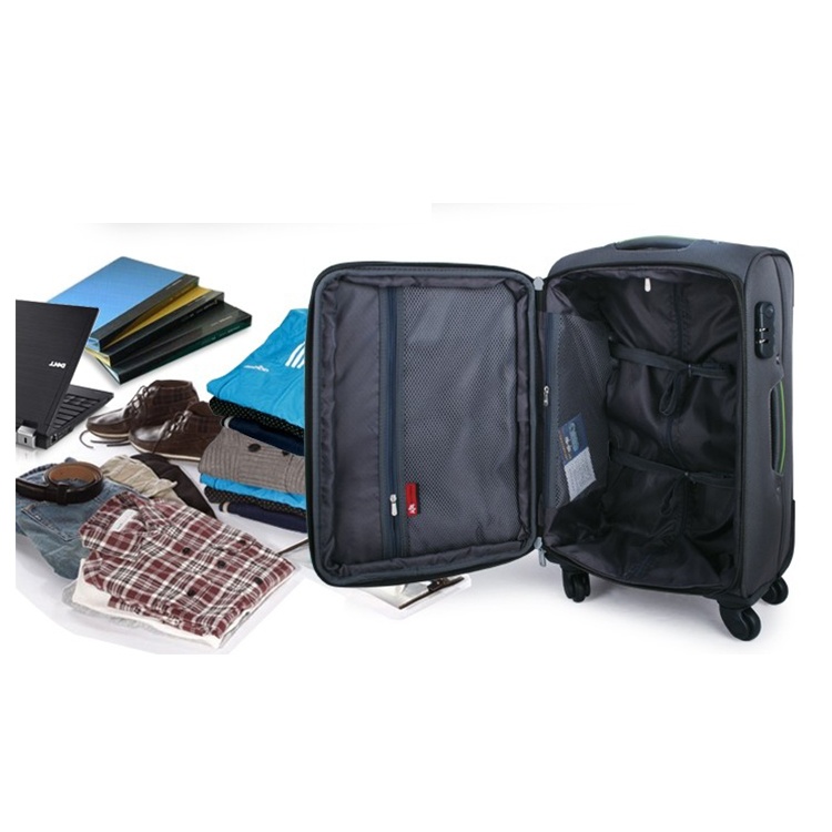 New arrival eminent soft trolley luggage bag travel luggage