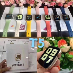 smart watch T5 and smart bracelet T5S T5 Pro for gift message notification call reminder