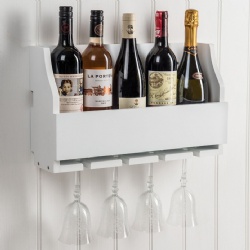 Glass Rack Wall Mounted metal wine rack Rustic Wine Rack