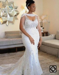 luxury sleeveless sequin beaded sexy designer real wedding dresses