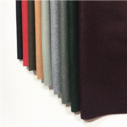 new fashion plaid cashmere woven blended melton wool fabric for suit