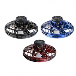 2020 New Popular Play Game Electric LED Light Hand Finger Flying Mini Drone Toys