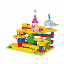 Slide Big Building Blocks Model Set 139Pcs children Educational Bricks Toys For Gift For Baby Compatible legoing