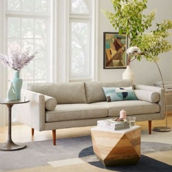Best selling concise modern design furniture sofa set fabric sofa