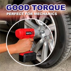 Industrial 18V Li-ion 4AH Battery Rechargeable Brush less Cordless Electric Impact Wrench