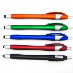 custom logo printed plastic cheap ball pen for promotion