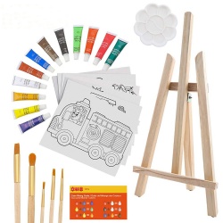 hot selling children drawing art set with easel