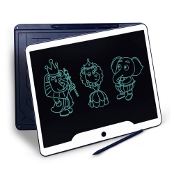 POLITICAL LCD Writing Tablet 15 Inch Electronic Doodle Pad Digital Ewriter Graphic Board with Screen Clear Lock for Kids